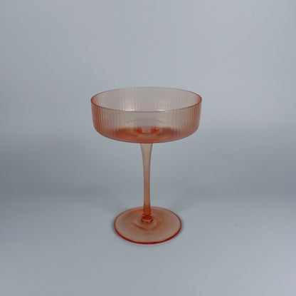 Vintage Art Deco Coupe Glasses