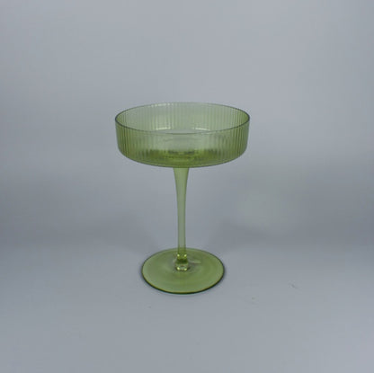 Vintage Art Deco Coupe Glasses