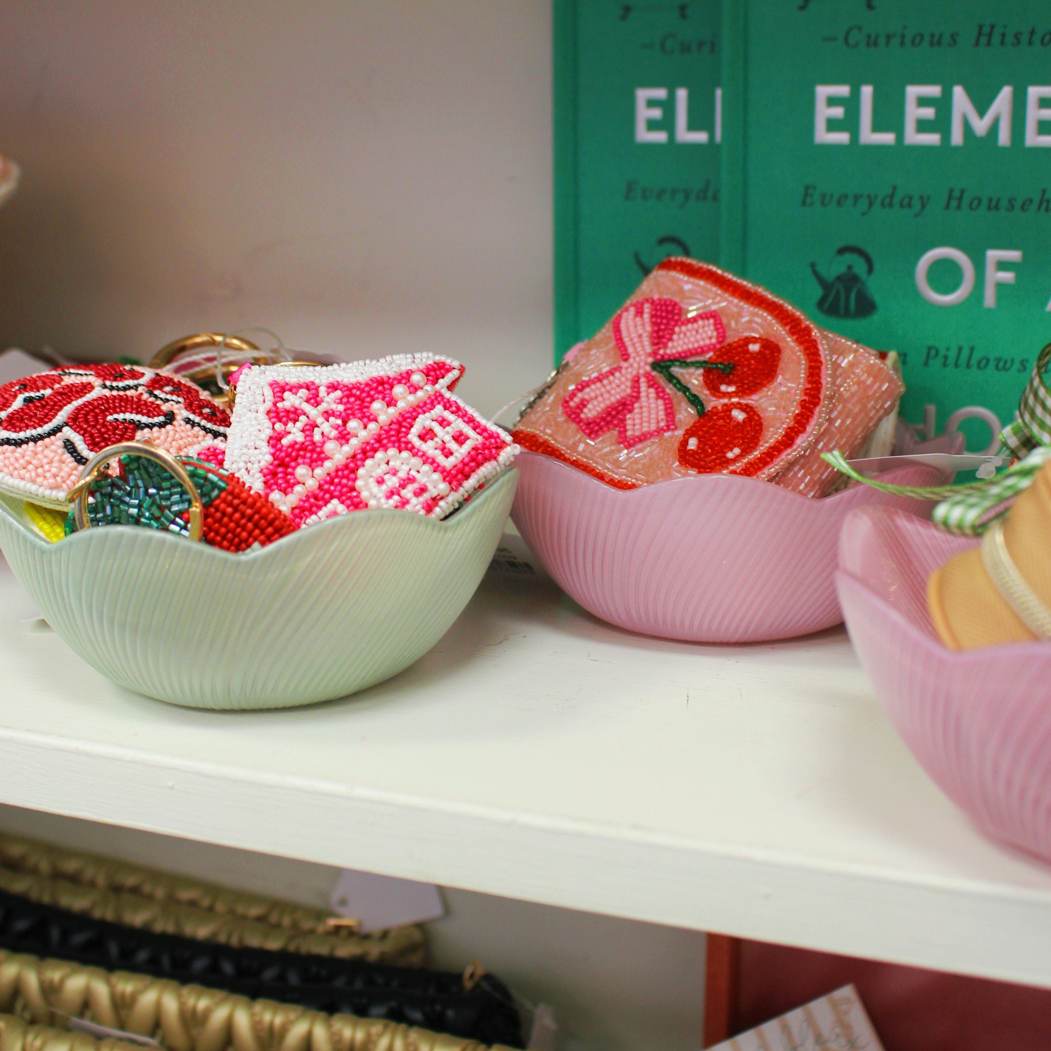 Glass Scalloped Bowls