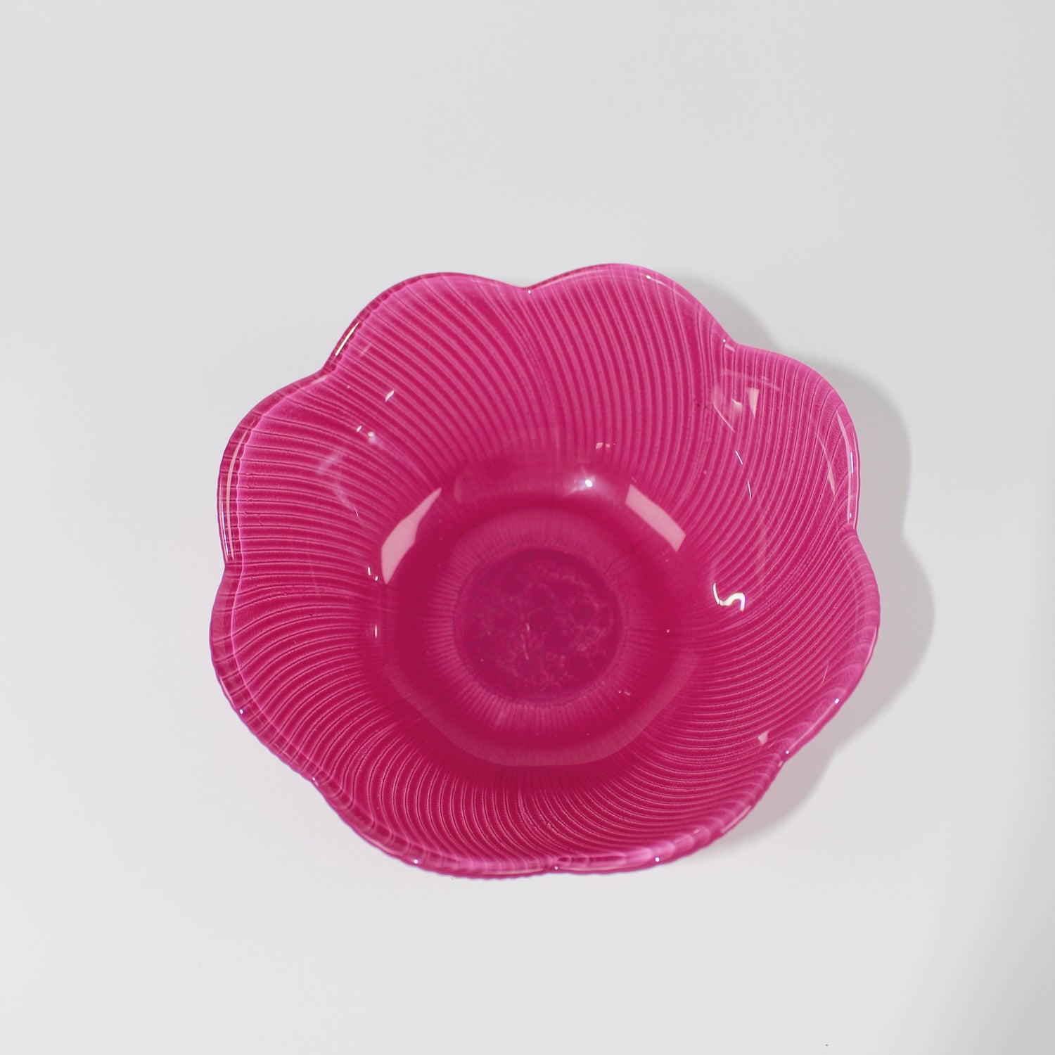 Glass Scalloped Bowls