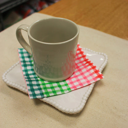 Scalloped Melamine Appetizer Plate