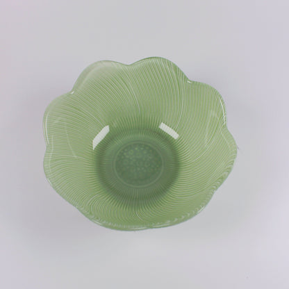 Glass Scalloped Bowls