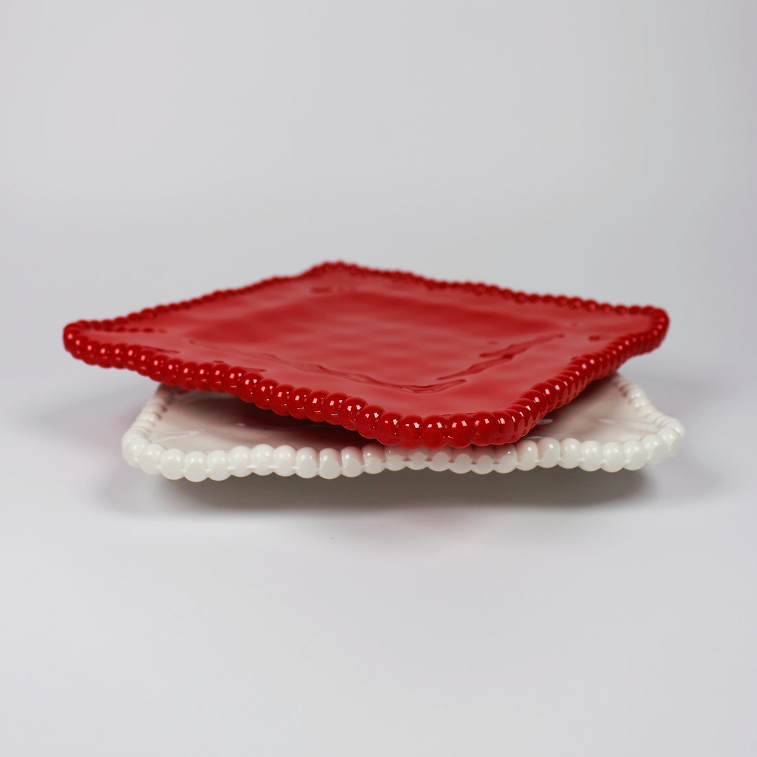 Scalloped Melamine Appetizer Plate