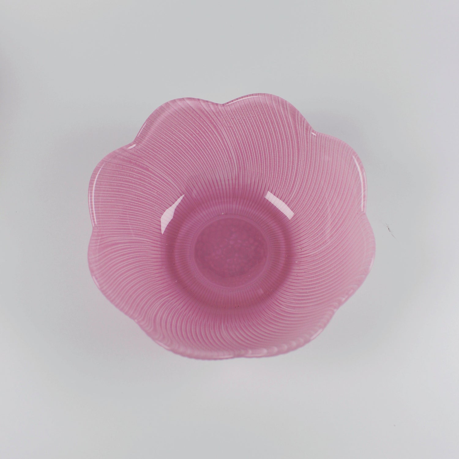 Glass Scalloped Bowls