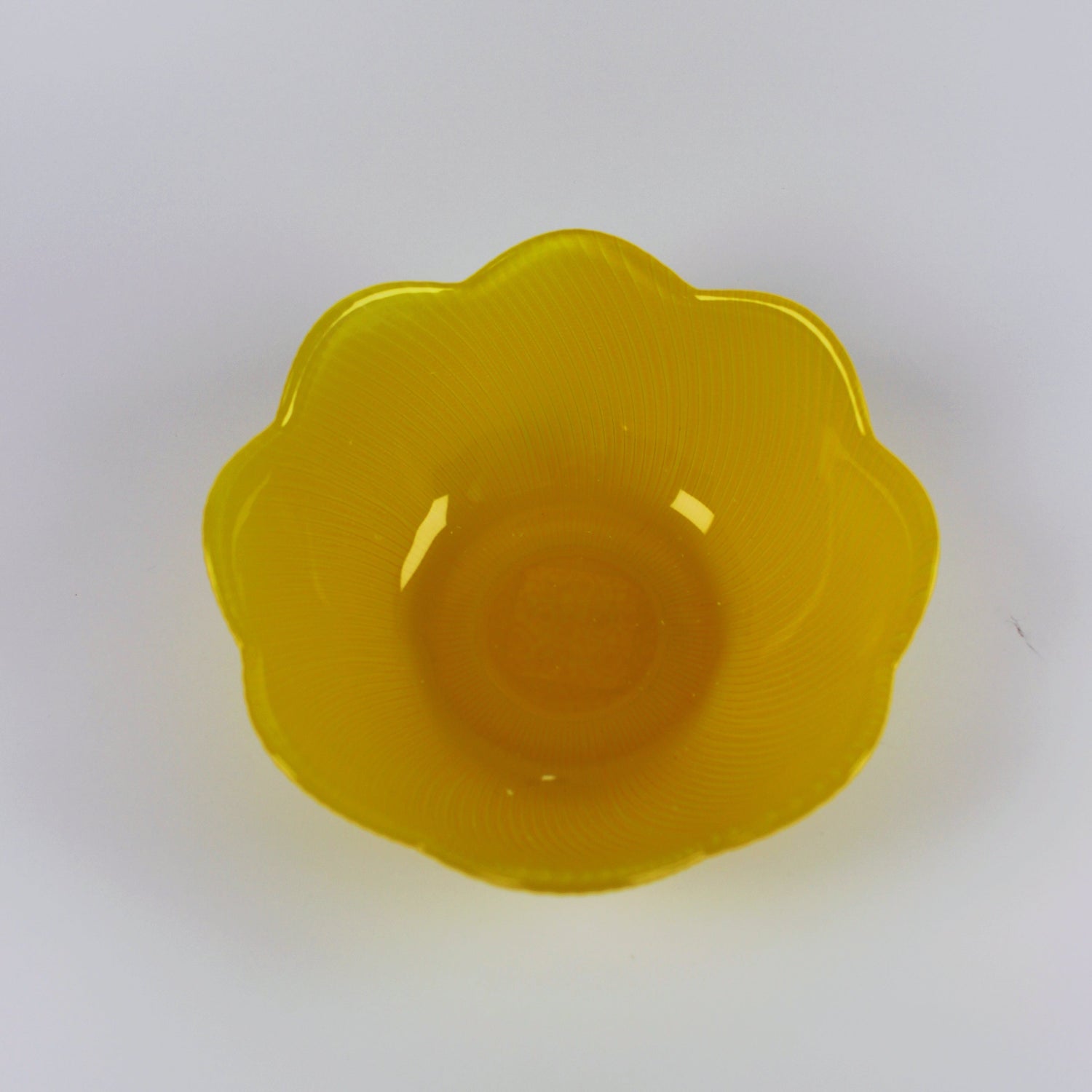 Glass Scalloped Bowls