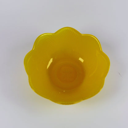 Glass Scalloped Bowls